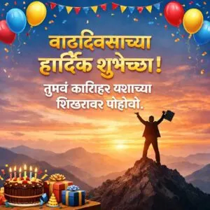 सहकाऱ्यांसाठी वाढदिवस शुभेच्छा